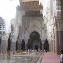Hassan Moschee innen Innenraum Hassan-Moschee