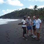 schwarzer Strand