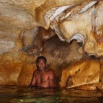 unser Guide in der Höhle