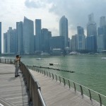 Singapurs Skyline